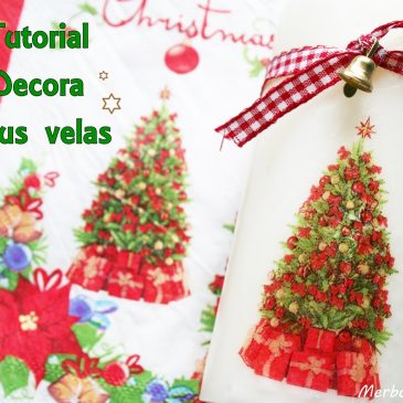 Tutorial: Decora tus velas