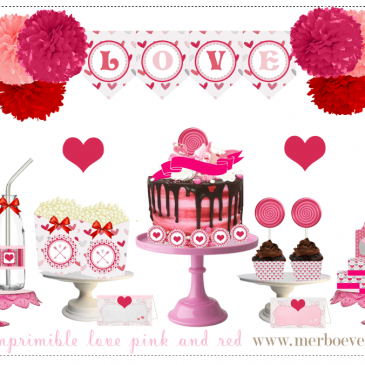 Kit imprimible San Valentín